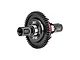 GPM Racing 50T 1Mod complete differential for RC cars, featuring a black gear, red internal accents, and metal outdrives on a white background.