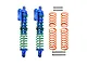 GPM X-Maxx Blue Aluminium Shocks Assembled w/ Springs 2Pc TXM12170-B-G
