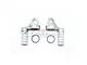 GPM Aluminium Shock Cap with Piggyback Reservoirs 2Pcs - Grey Silver SB100F/R/L-GS