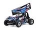 Losi 22S Sprint RC Sprint Car Electric Brushless 2WD 1/10 Scale RTR - Blue LOS-1387T1