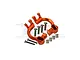 GPM Aluminium Front Hub Carriers (C-Hubs) 2Pcs - Orange MAG019-OR