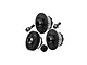 GPM Carbon Steel Front, Rear and Centre Differentials with 20T Pinion and Input Gears - Silver TXM1251-S