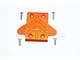 GPM Aluminium Front Skid Plate - Orange MAS331F-OR