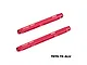 GPM Aluminium Centre Brace Bars 2Pcs - Red MNV6025-R