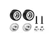 GPM Aluminium Wheelie Bar - Silver XRTM040R/W-S