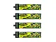 Four BetaFPV LAVA 1S 580mAh 95C LiPo batteries with hard cases arranged vertically against a white background.