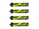 Four BetaFPV LAVA Series II 1S LiPo batteries, each with a 680mAh capacity, 95C rating, and black hard case, arranged vertically on a white background.