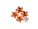 GPM Aluminium Clawed 17mm Wheel Hexes +6mm Off-Set 4Pcs - Orange MAI010+6MM/2-OR