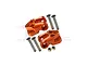 GPM Aluminium Rear Lower Suspension Link Mounts 2Pcs -  Orange SB009-OR
