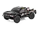 Team Associated Pro2 SC10sw 1/10 scale RC short course truck in black with racing decals and number 51.
