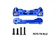 GPM Aluminium Front Lower Suspension Mounts 2Pcs - Blue MAK008N-B