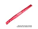 GPM Aluminium 4.5mm Thick Chassis Brace/Skid Plate - Red MAKM016-R