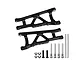 GPM Aluminium Front or Rear Suspension Arms 2Pcs - Black SLA055-BK