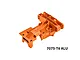 GPM Aluminium Rear Upper Bulkhead - Orange XRT013-OR