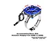 GPM Aluminium And Stainless Steel 40-56mm Adjustable Fan Mount with 40x40x10mm Cooling Fan - Blue GPM3357FAN-B