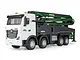 HuiNa 1381 RC Concrete Pump Truck Electric 4WD 1/18 Scale RTR - Grey 1381-G