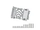 GPM Silver Aluminium Centre Gear Box Skid Plate SCX3038B-S