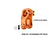 GPM Orange Aluminium 25T Servo Horn TXMS024/SH-OR