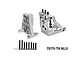 GPM Silver Aluminium Motor Mount Set XRT038AB-S