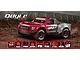 Maverick QByte SC Flux RC Short Course Truck Electric Brushless 4WD 1/12 Scale RTR - Red 151201