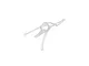 A transparent BetaFPV drone canopy spare part shown against a plain white background.