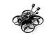 BetaFPV Pavo20 Pro II FPV drone featuring a black frame, propeller guards, and DJI O4 Air Unit, shown from a high-angle perspective.