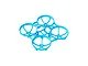 A light blue BetaFPV Meteor65 Pro II drone frame featuring four integrated propeller guards and a central mounting platform.