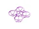 A purple BetaFPV Meteor65 Pro II drone frame featuring four integrated propeller ducts.