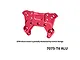 GPM Aluminium Front Shock Tower - Red MTV6028-R
