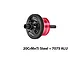 GPM Racing 63T centre differential in black and red with steel gear and aluminium case on a white background.