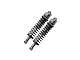 GPM Aluminium 145mm Thickened Adjustable Shocks in grey, shown as a pair against a white background.