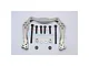 GPM Aluminium Front Shock Tower - Silver CRA028-S