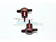 GPM Aluminium Spare Tyre Lock 2Pcs - Brown UDR005-BR
