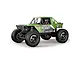 Maverick Scout24 1/24 scale electric RC rock crawler in green with black wheels and aggressive tread tires on a white background.