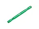 GPM green anodised aluminium front chassis brace bar shown against a plain white background.