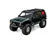 Axial SCX10 III Jeep Cherokee XJ 1/10 scale green RC rock crawler studio shot on white background