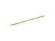 Gold titanium coated replacement ball end driver tip isolated on a white background.