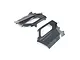 Losi left and right door panel set in gunmetal grey, displayed against a clean white background.