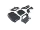 Losi Complete Roll Cage Panel Set in gunmetal grey, showing multiple molded plastic body and roof panels laid out on a white background.