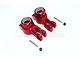 GPM Red Aluminium ARRMA Kraton & Outcast Rear Hubs MAK022-R