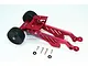 GPM Red Aluminium Wheel Bar w/ Wing Mount MAO040R-R