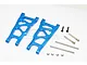 GPM Blue Aluminium Traxxas Rustler VXL Rear Lower Suspension Arms 2Pcs w/ Pins RUS056-B