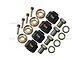 GPM Black Aluminium TRX-4 12mm Hexes (9mm Thick) 4Pcs w/ Hardware TRX4010/9MM-BK