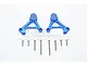 GPM Blue Aluminium TRX-4 Rear Adjustable Shock Tower 2Pcs TRX4030-B