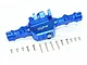 GPM Blue Aluminium Rear Gearbox Housing Set for Traxxas TRX-4 TRX4013-B