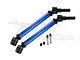 Traxxas E-Revo VXL 2.0 Blue Aluminium Front or Rear Universal Drive Shafts 2Pcs ER2123F/RSA-B