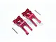 GPM Red Aluminium ARRMA GRANITE 4x4 Rear Left & Right Hubs 2Pcs MAG022-R