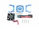 GPM Blue Aluminium E-Revo VXL 2.0 40x40mm Motor Cooling Fan ER2018FAN-B