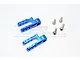 GPM Blue Aluminium E-Revo VXL 2.0 25T Servo Horns 2Pcs ER024-B