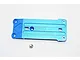 GPM Blue Aluminium X-Maxx Front Tie Bar w/ Hardware TXM300F-B